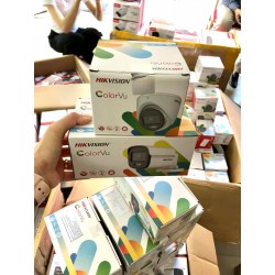 Camera Hikvison DS-2CE72DF0T-F-Camera TVI bán cầu colorvu 2MP