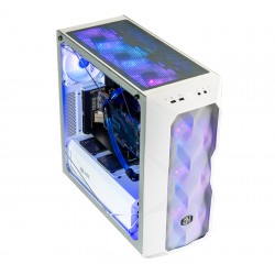 Vỏ case CoolerMaster MASTERBOX TD500 TG MESH WHITE ARGB