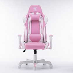 Ghế xoay EGC225 Queen màu trắng-hồng E-Dra