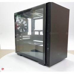 Vỏ case NZXT H210 MATTE BLACK | CA-H210B-B1 (Mini Tower/Màu Đen)