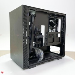 Vỏ case NZXT H210 MATTE BLACK | CA-H210B-B1 (Mini Tower/Màu Đen)