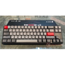 Key E-DRA EK368w V2 Blood Red switch (Wireless 2.4Ghz,Bluetooth 5.0)