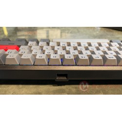 Bàn phím cơ Không dây Key E-DRA EK368w V2 Chocolate Brown switch (Wireless 2.4Ghz,Bluetooth 5.0)
