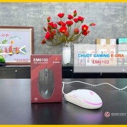 Mouse E-Dra EM6102 White