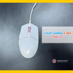 Mouse E-Dra EM6102 White