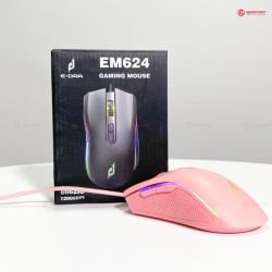 Chuột E-DRA Gaming EM624 Pink ( USB)