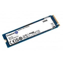 SSD Kingston 500GB NV2 PCIe 4.0 x4 NVMe M.2 (SNV2S/500G)