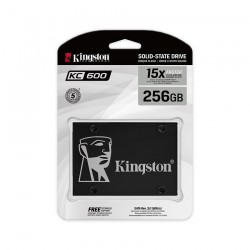 Ổ cứng SSD Kingston KC600 256GB 2.5 inch SATA3 (Đọc 550MB/s - Ghi 500MB/s)