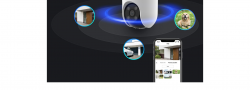 Camera EZVIZ H8C 4MP 2K quay quét ngoài trời, có màu ban đêm