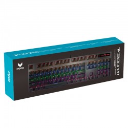 Bàn Phím Cơ Có Dây Key RAPOO V500 Pro Black Brown Switch 17725