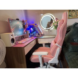 Bộ Giàn Pc Màu Hồng Pink Live stream
