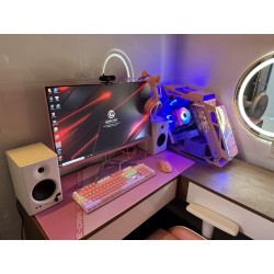 Bộ Giàn Pc Màu Hồng Pink Live stream