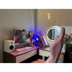 Bộ Giàn Pc Màu Hồng Pink Live stream