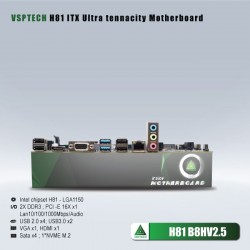 Bo mạch chủ VSPTECH H81 B8HV2.7 DDR3 Socket 1150 (VGA/HDMI)