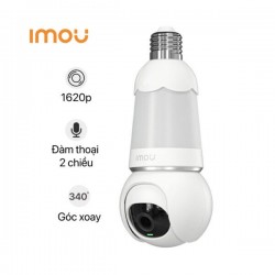 Camera Wifi quay quét bóng đèn 5MP IMOU IPC-S6DP-5M0WEB