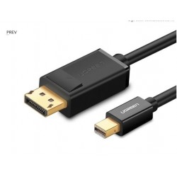 Cáp chuyển đổi Mini Displayport to Displayport dài 1,5m Ugreen 10477 hỗ trợ Full HD 3D 4K