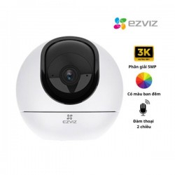 Camera EZVIZ WiFi thông minh CS-H6 5MP 3K Trong nhà