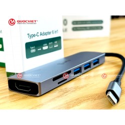 Bộ chuyển đổi Type-C sang HDMI/SD/TF/USB One Pro (OP-Z202414)