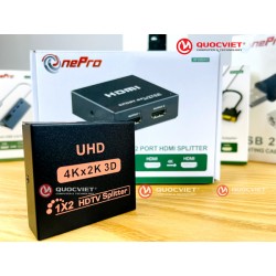 Bộ chia HDMI 1 ra 2 4K One Pro (OP-Z202412)