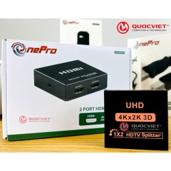 Bộ chia HDMI 1 ra 2 4K One Pro (OP-Z202412)