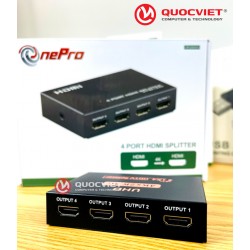 Bộ chia HDMI 1 ra 4 4K One Pro (OP-Z202413)