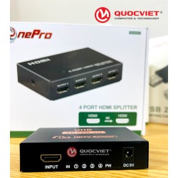 Bộ chia HDMI 1 ra 4 4K One Pro (OP-Z202413)