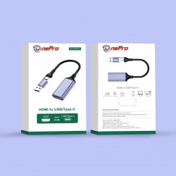 Đầu chuyển đổi HDMI to Usb/TypeC One Pro (OP-Z202411)