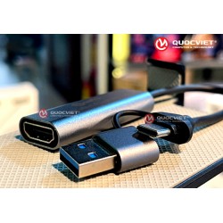 Đầu chuyển đổi HDMI to Usb/TypeC One Pro (OP-Z202411)