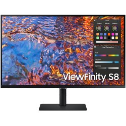 Màn Hình Đồ Họa SAMSUNG ViewFinity S8 LS27B800PXEXXV (27.0 inch/4K/IPS/60Hz/5ms/USB TypeC/Network RJ45)