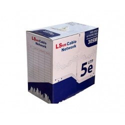 Dây mạng LSvn UTP Cat5e (dây màu trắng)