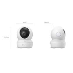 Camera EZVIZ C6N Pro 3MP 2K W1 Color Wifi quay quét 360 độ trong nhà, có màu ban đêm