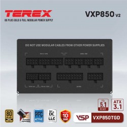 Power VSP TECHNOLOGY SPREAD VXP850TGD - V2 (80 Plus Gold /100-240V)