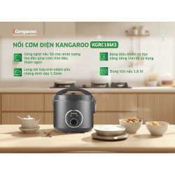 Nồi cơm điện cơ 1.8L Kangaroo KGRC18M3