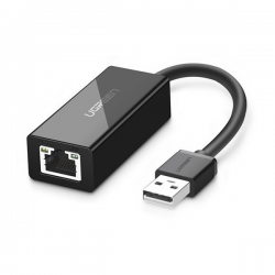 Bộ chuyển đổi USB to Lan 2.0 cho Macbook, pc, laptop hỗ trợ Ethernet 10/100 Mbps Ugreen (20254)