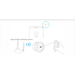 Camera EZVIZ H6C Pro 3MP 2K W1 Color Wifi quay quét 360 độ trong nhà, có màu ban đêm