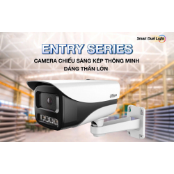 Camera Dahua DH-IPC-HFW1239MP-A-IL 2MP IP Thân Full Color có mic, có màu, HN 60m