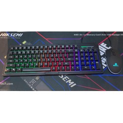 Bộ phím chuột KM2000 Black (có led)