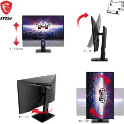 Màn Hình Gaming MSI G274QPX (27.0 inch - 2K - IPS - 240Hz - 1ms - USB TypeC - GSync - DisplayHDR400 - NightVision)