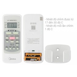 Điều hòa Midea 9.000BTU 1 chiều MSAFII-10CRN8