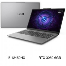 Laptop Lenovo LOQ 15IAX9E 83LK0079VN (Core i5-12450HX/RTX 3050 6GB/15.6 FHD 144Hz/512GB/16GB/W11/Xám