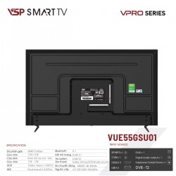 Smart Tivi VSP 43inch VUE43GSU01 4K UHD