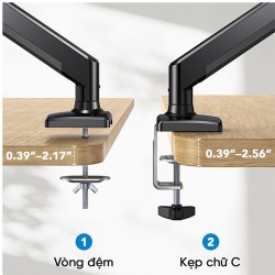 Giá treo màn hình EDRA - EMA7302 (17 - 34 inch) ( 1 Màn Hình)