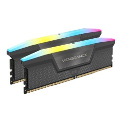 Bộ nhớ trong Corsair Vengeance RS RGB 32GB (2x16GB) DDR5 bus 6000MHz Grey (CMH32GX5M2E6000Z36) 	