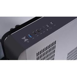 Vỏ máy tính MIK BARBATOS M BLACK (Mini Tower/ M-ATX/ Đen)