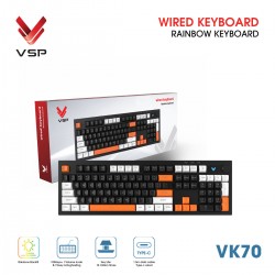 Bàn phím có dây VSP VK70 ( Giả cơ)