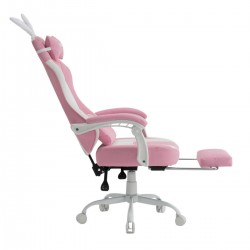 Ghế Gaming EDRA EGC238 Rabbit (Pink) ( Có kê Chân)
