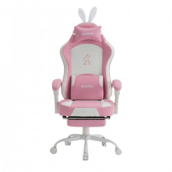 Ghế Gaming EDRA EGC238 Rabbit (Pink) ( Có kê Chân)