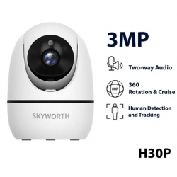 Camera Skyworth LC2405 H30P 3MP Wifi (2304*1296) tích hợp Míc + Loa, có màu