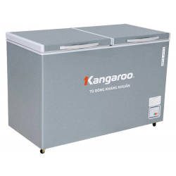 Tủ đông kháng khuẩn 327L 2 ngăn, 2 cánh, không kính Kangaroo KGFZ389NG2
