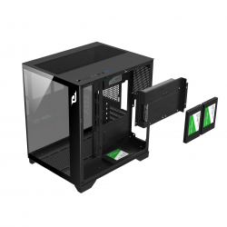 Vỏ thùng Edra ECS1503 Black (M-ATX/ITX) ( Không Fan)